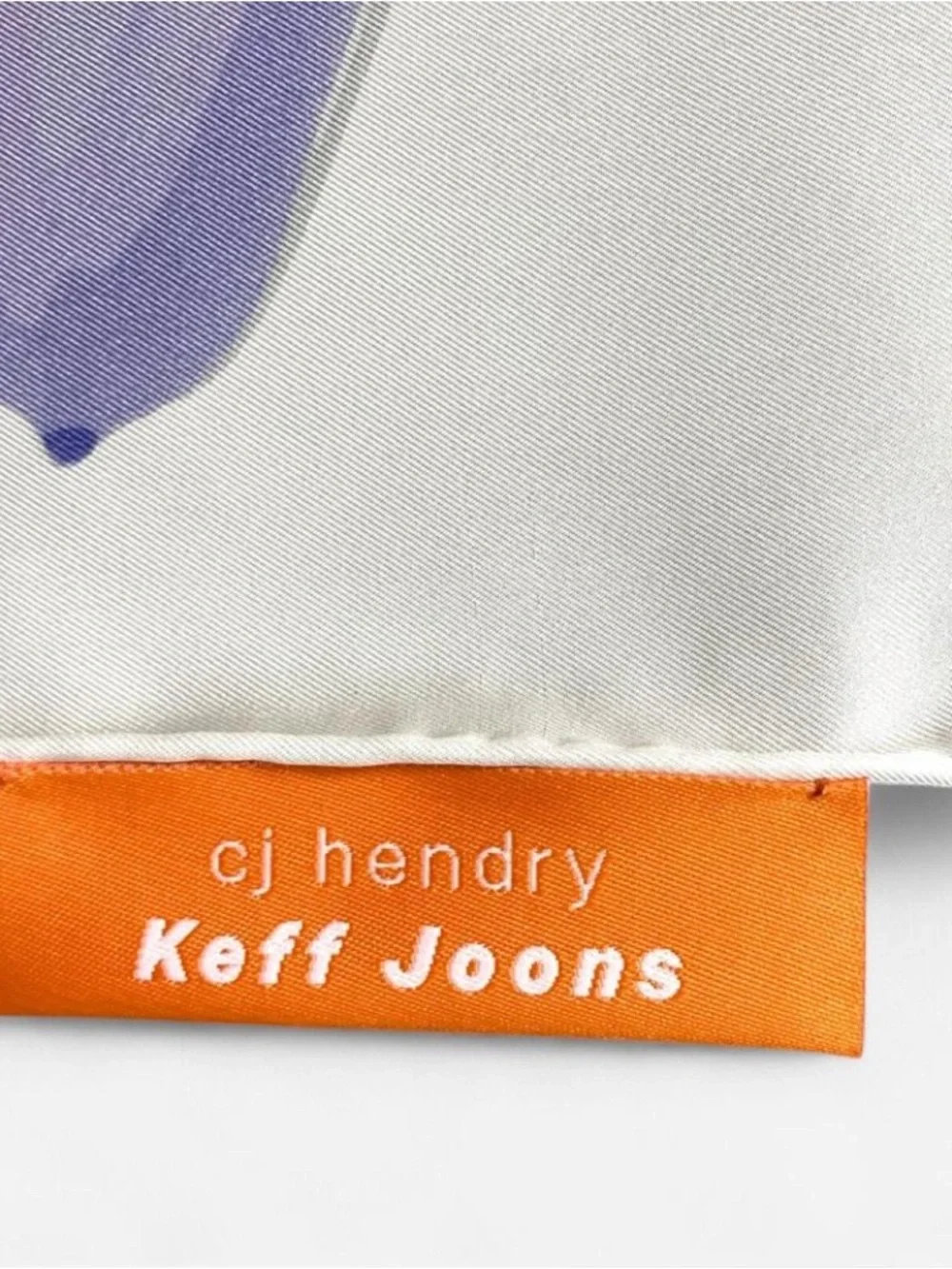 CJ Hendry Keff Joons Balloon Print Large Silk Scarf Ltd Edition from 2025 Show